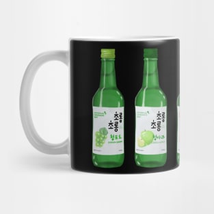 Soju Bottles drink korean aesthetics graphics illustration Mug